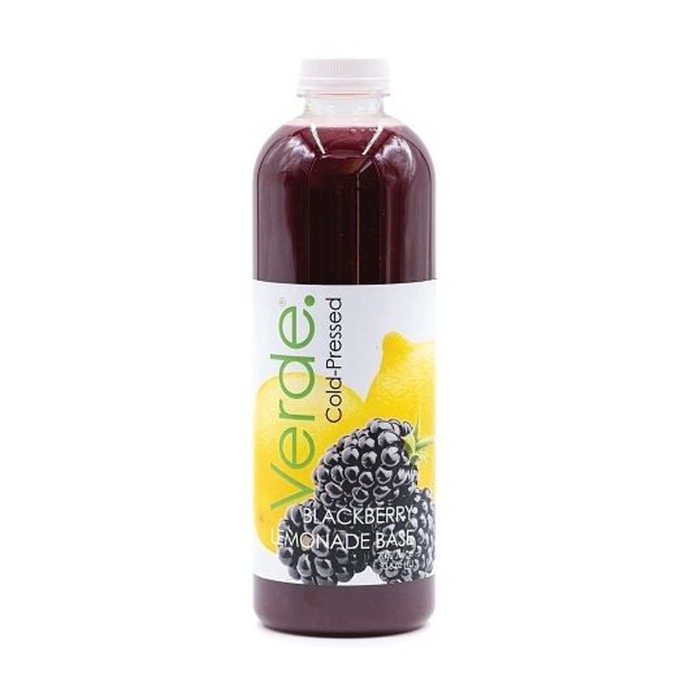 Verde 70 Percent Cold Pressed Blackberry Lemonade Base Juice, 33.8 Ounce -- 6 per case