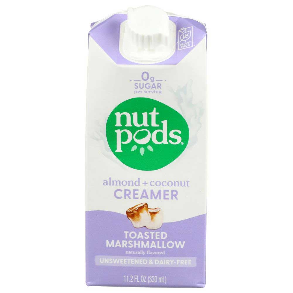 Nutpods Dairy Free Unsweetened Toasted Marshmallow Creamer, 11.2 Fluid Ounce -- 12 per case