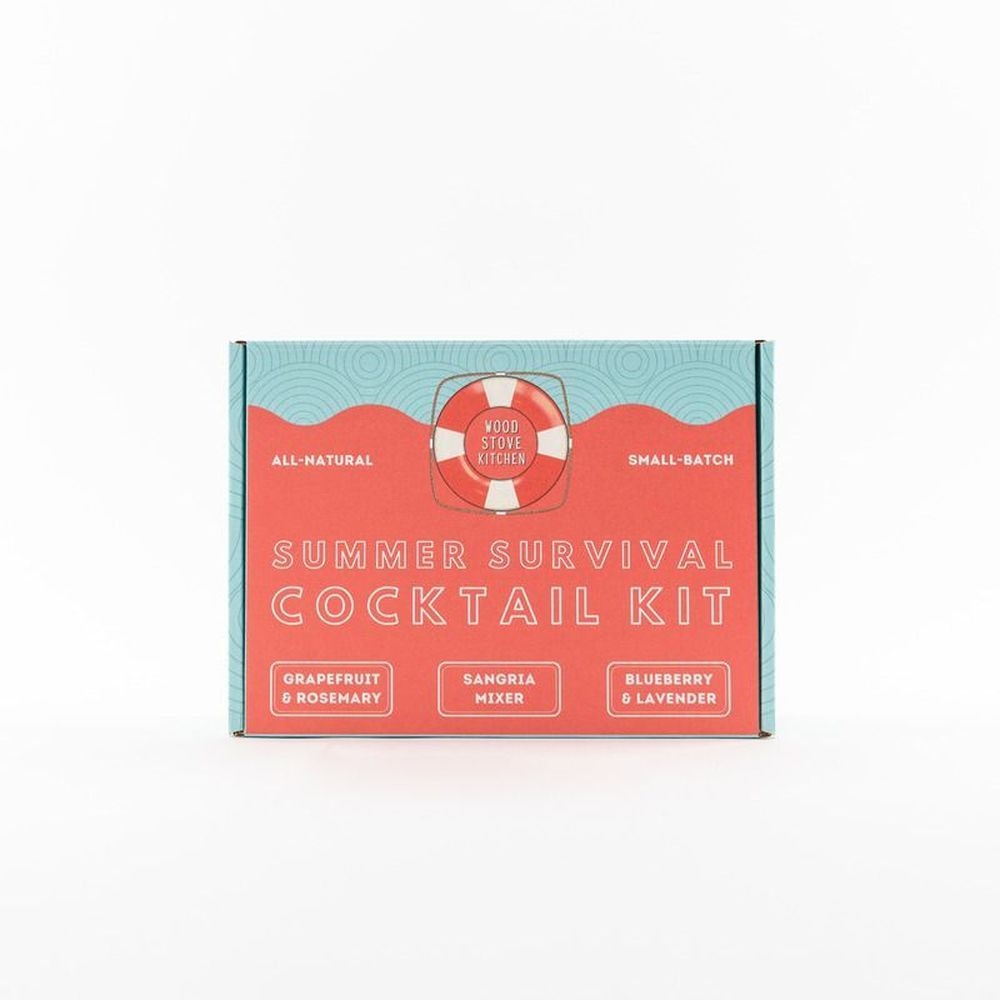 Wood Stove Kitchen Summer Survival Cocktail Kit, 16 Ounce -- 3 per case