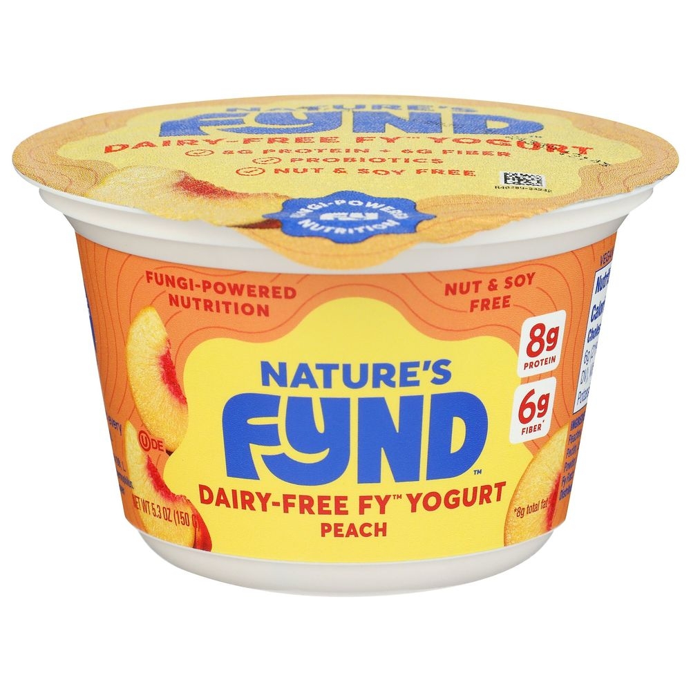 Natures Fynd Peach Yogurt, 5.3 Ounce -- 12 per case