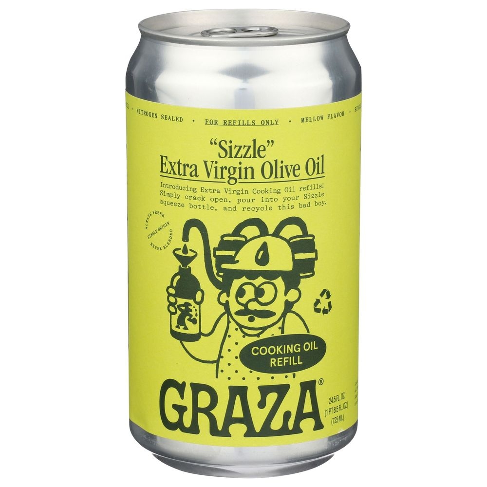 Graza Sizzle Extra Origin Olive Oil, 24.5 Fluid Ounce -- 6 per case