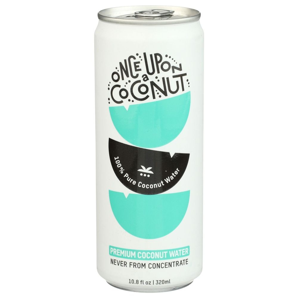 Once Upon a Coconut Premium Pure Coconut Water, 10.8 Fluid Ounce -- 12 per case
