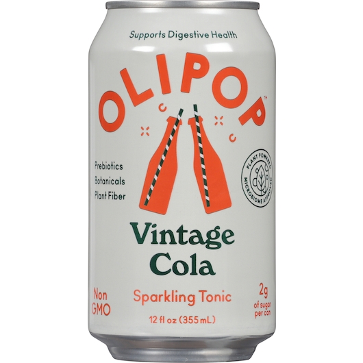 Olipop Vintage Cola Sparkling Tonic, 12 Fluid Ounce -- 12 per case