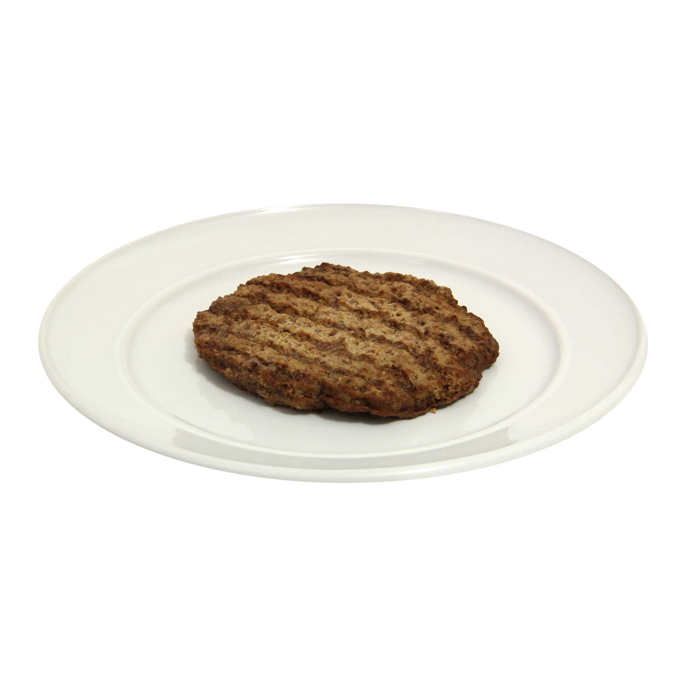 Advance Food Beef Chuck Steak Burger, 6 Ounce -- 27 per case.