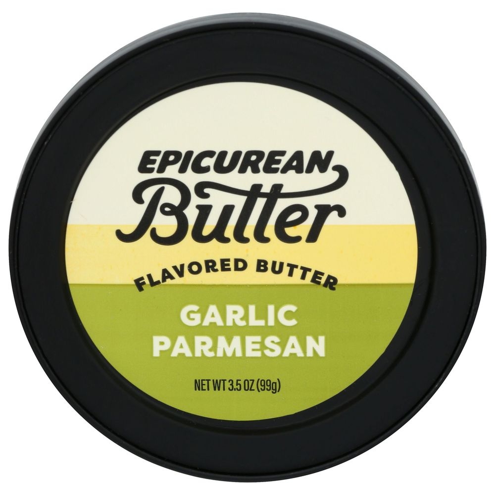 Epicurean Butter Garlic Parmesan Butter Spread, 3.5 Ounce -- 8 per case
