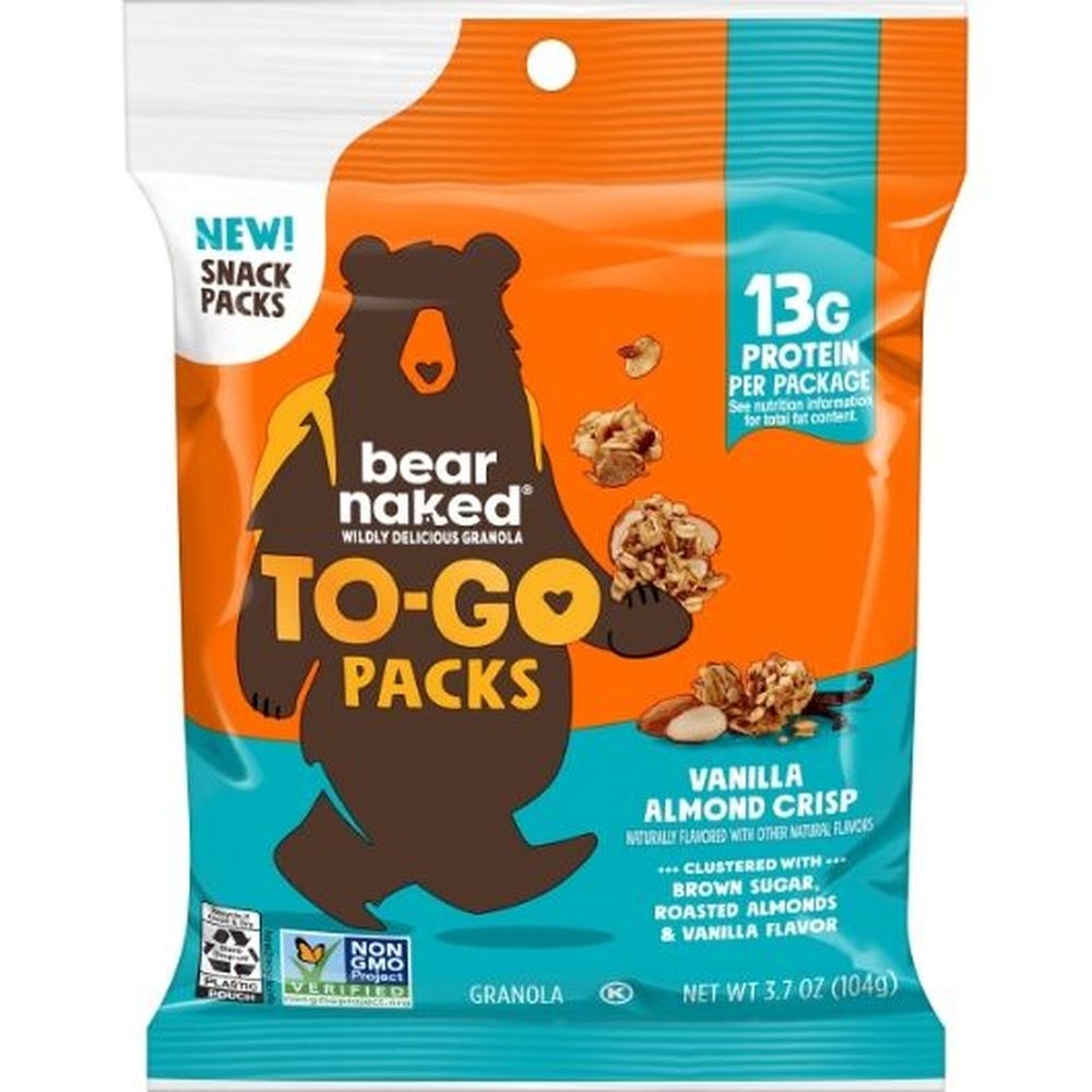 Bear Naked Cereal Vanilla Almond Crisp Granola, 3.7 Ounce - 6 per case