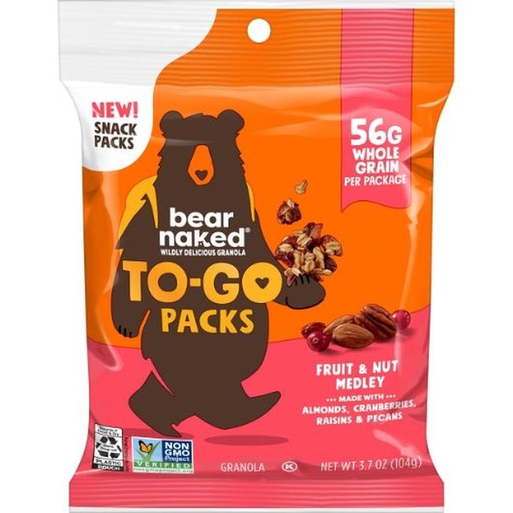 Bear Naked Cereal Fruit and Nut Granola, 3.7 Ounce - 6 per case