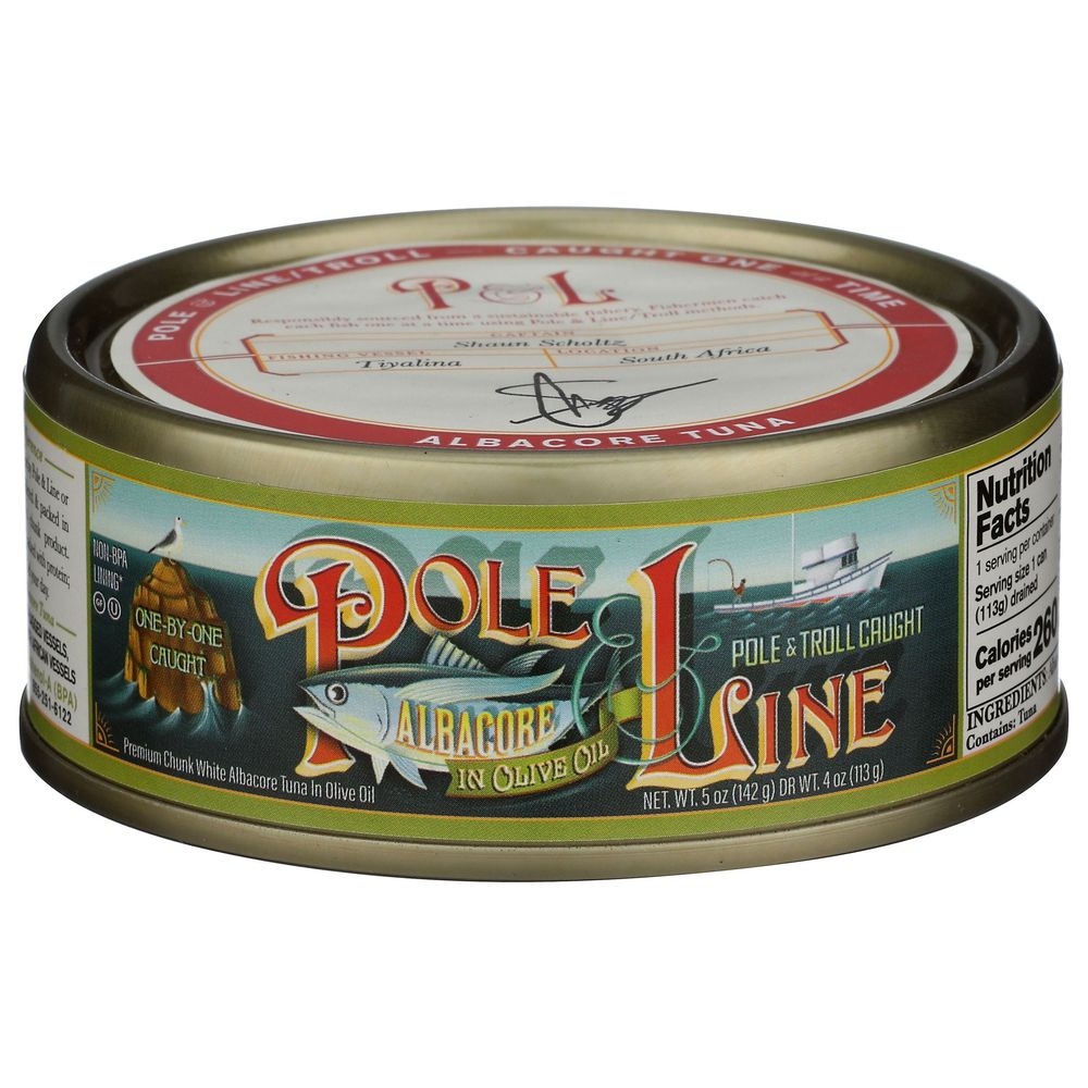 Pole and Line Albacore with Olive Oil in Water, 5 Ounce -- 12 per case