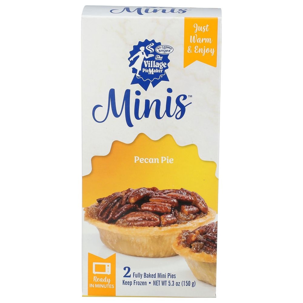 Village Piemaker Minis Pecan Pie, 5.3 Ounce -- 8 per case