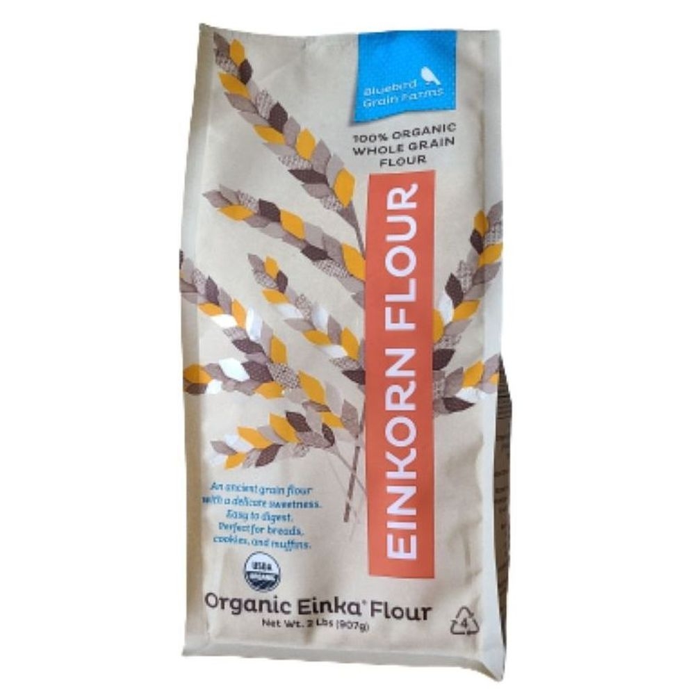 Bluebird Grain Farms Organic Whole Grain Einkorn Flour, 12 Pound