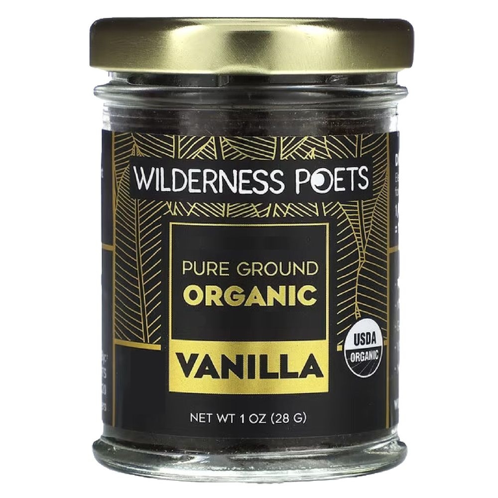 Wilderness Poets Organic Pure Vanilla Powder, 1 Ounce -- 8 per case