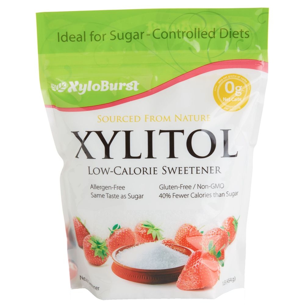XyloBurst Xylitol Granules, 1 Pound Zip Lock Bag