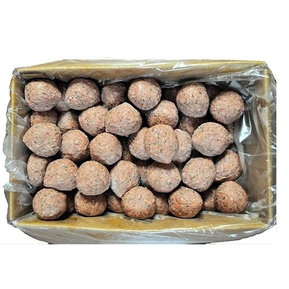 Mulays Nanas Italian Pork and Beef Meatball, 10 Pound