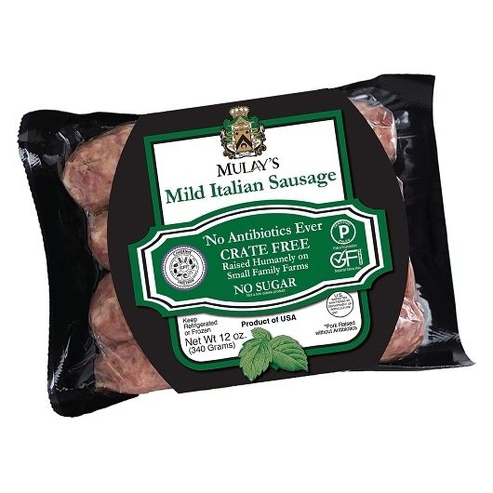 Mulay's Mild Italian Sausage Link, 12 Ounce - 12 per case
