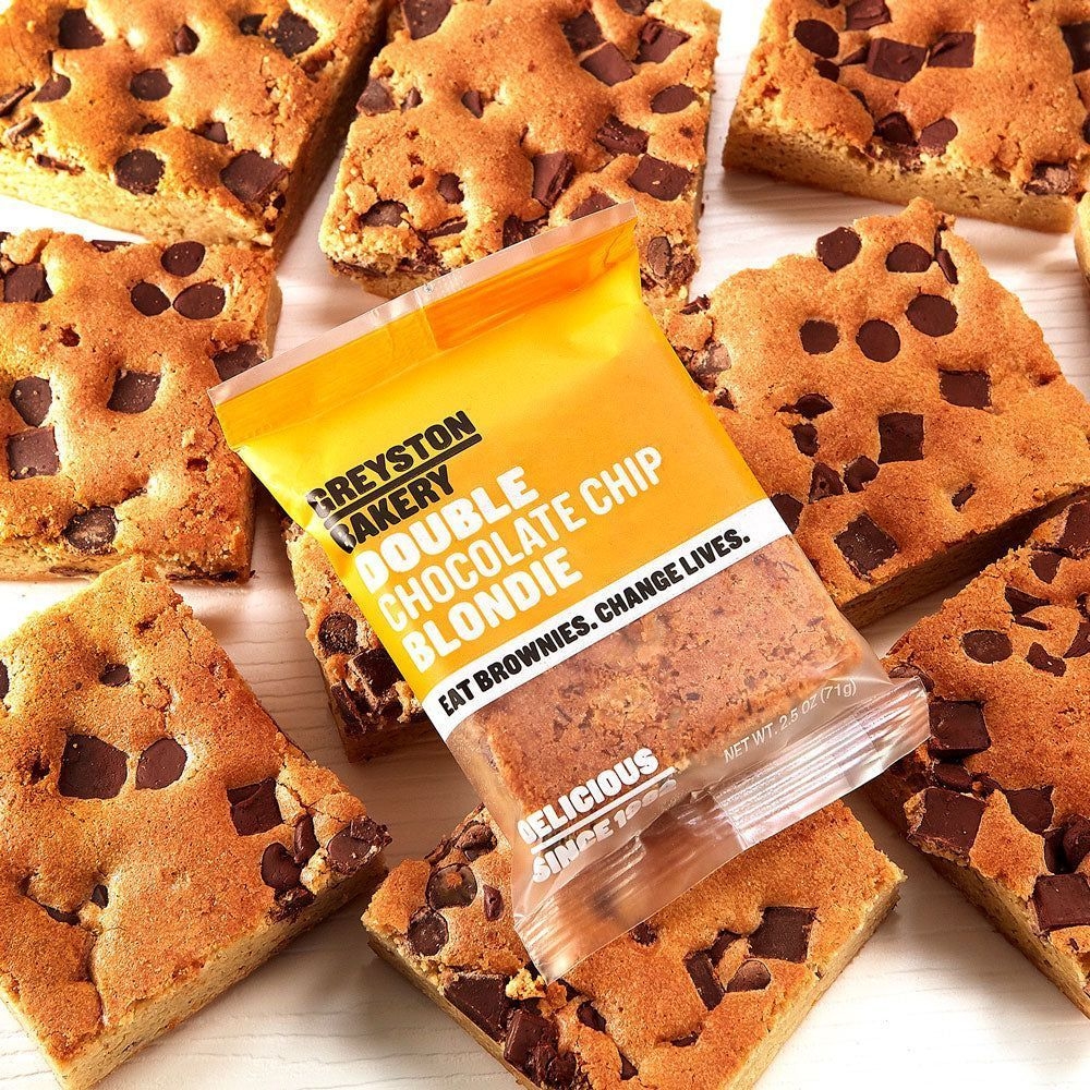 Greyston Double Chocolate Chip Blondie, 2.5 Ounce -- 24 per case