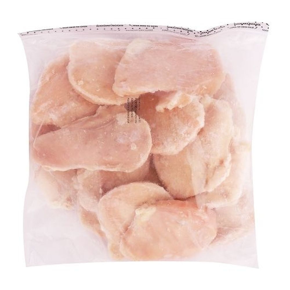 H Walker Foods Boneless Skinless Chicken Breast with Rib Meat, 5 Pound -- 3 per case