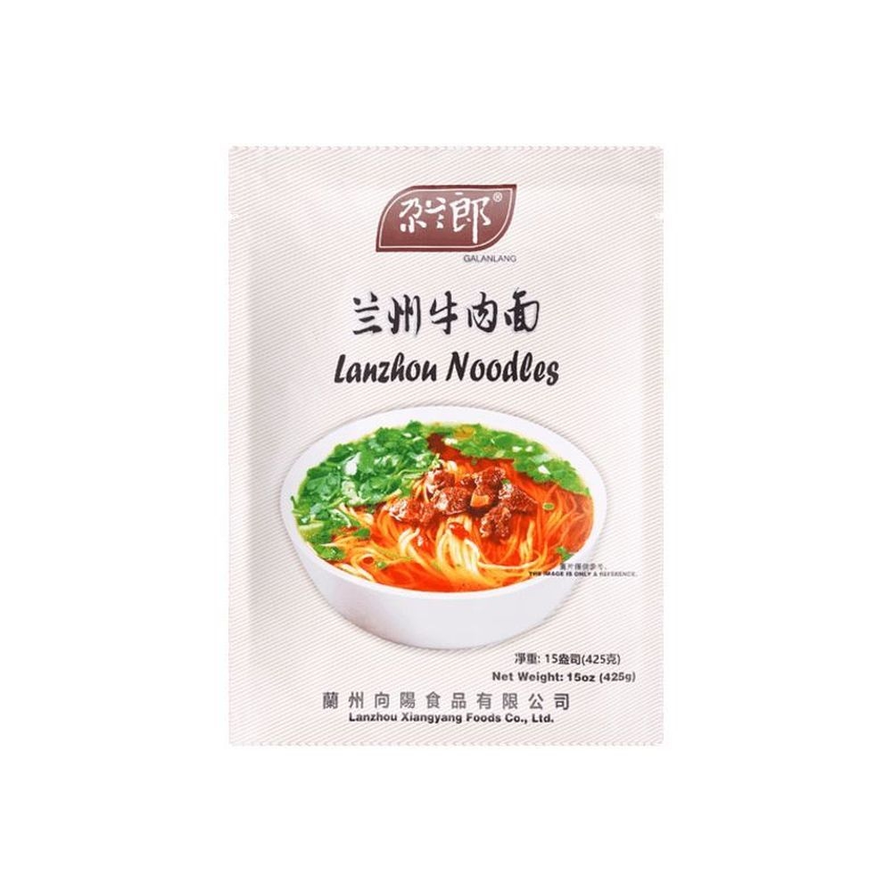 Success Import USA Galanlang Lanzhou Beef Noodles, 15 Ounce Pouch -- 20 per case