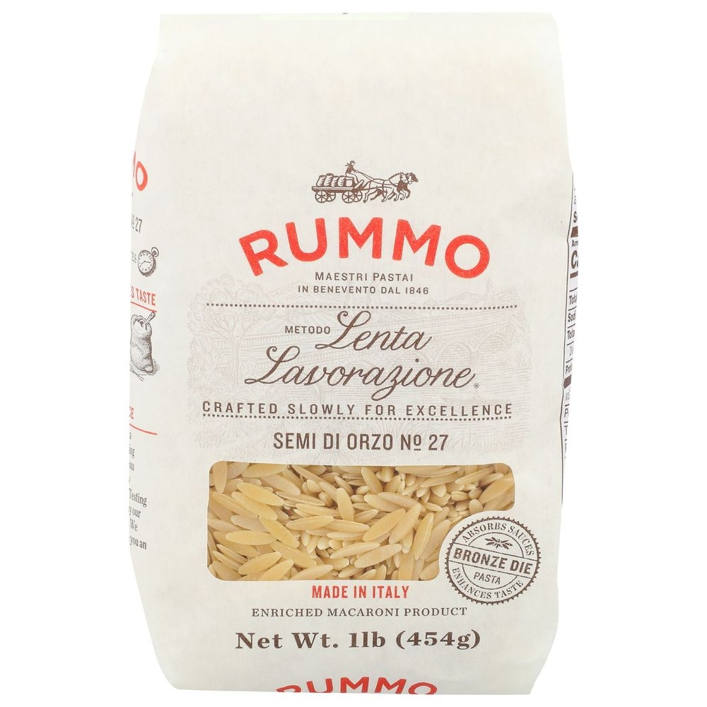 Rummo No. 27 Semi Di Orzo Pasta, 1 Pound -- 12 per case