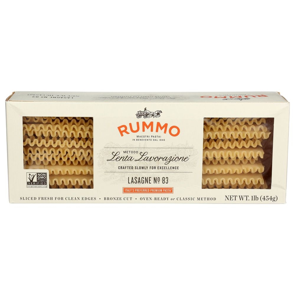 Rummo Number 83 Lasagna Pasta, 1 Pound -- 12 per case