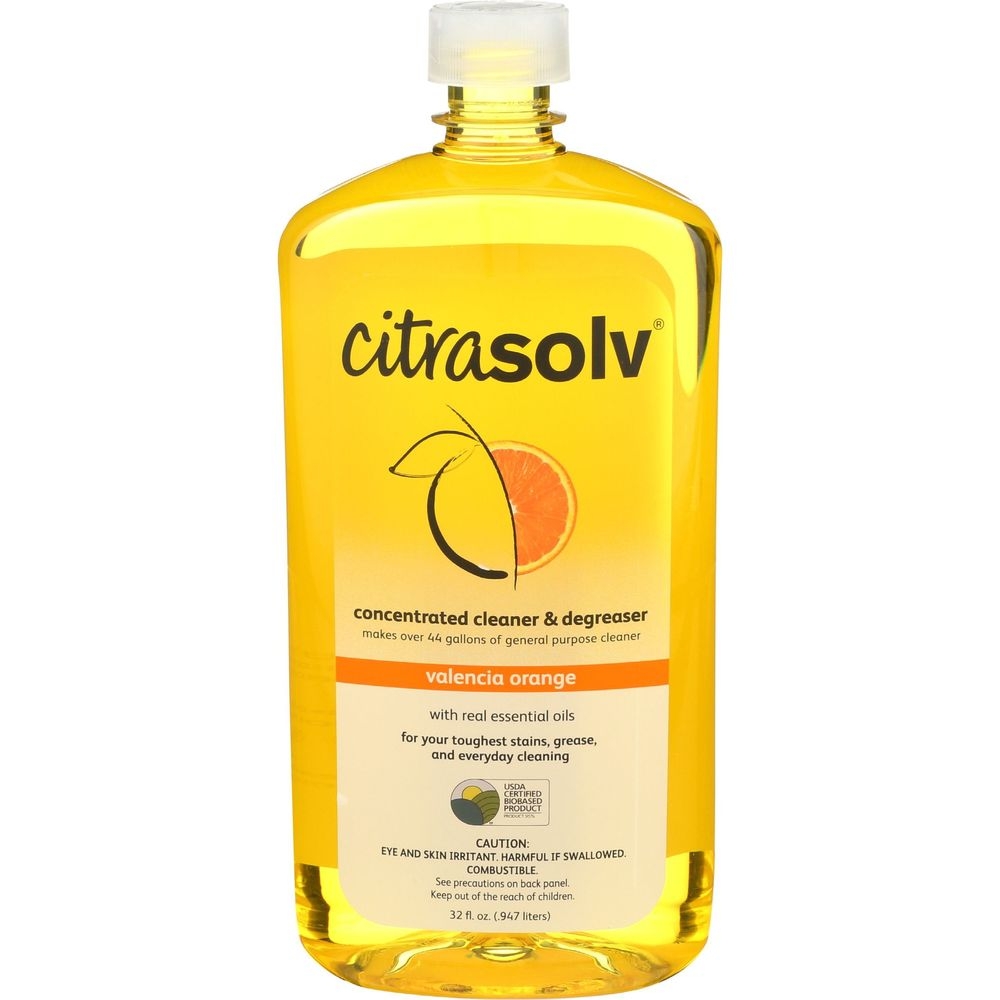 Citra Solv Valencia Orange Concentrate Cleaner and Degreaser, 32 Ounce -- 3 per case