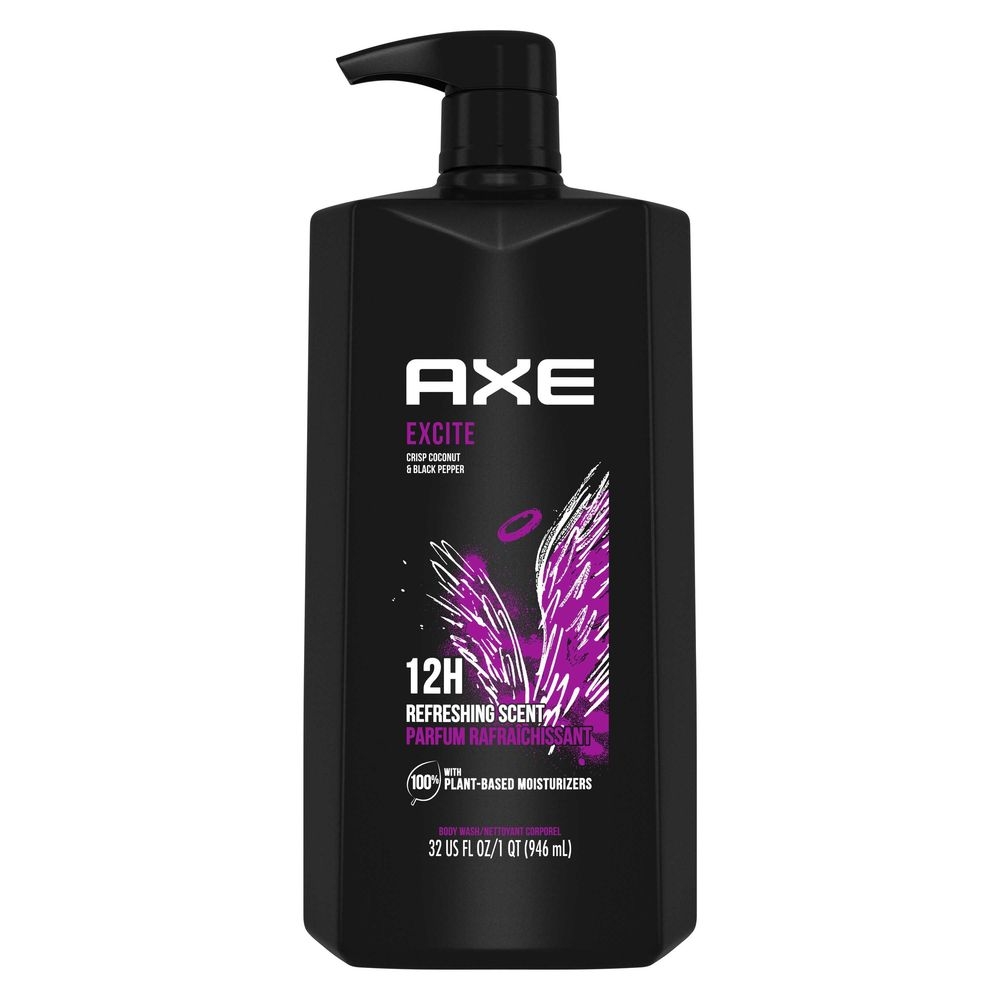 Axe Excite Body Wash Pump, 32 Ounce -- 4 per case