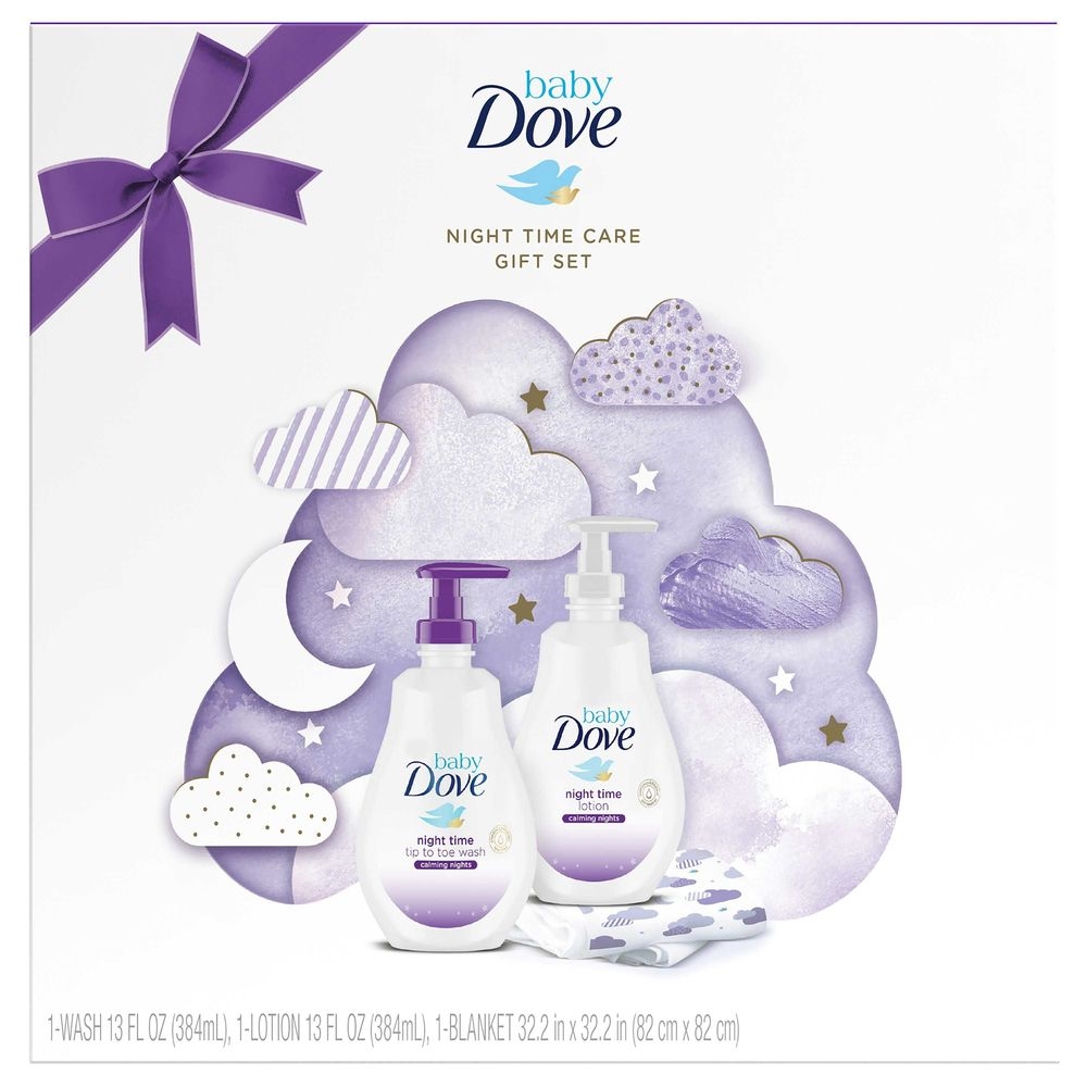 Baby Dove Calming Night Time Care Gift Set, set of 3 -- 3 set per case