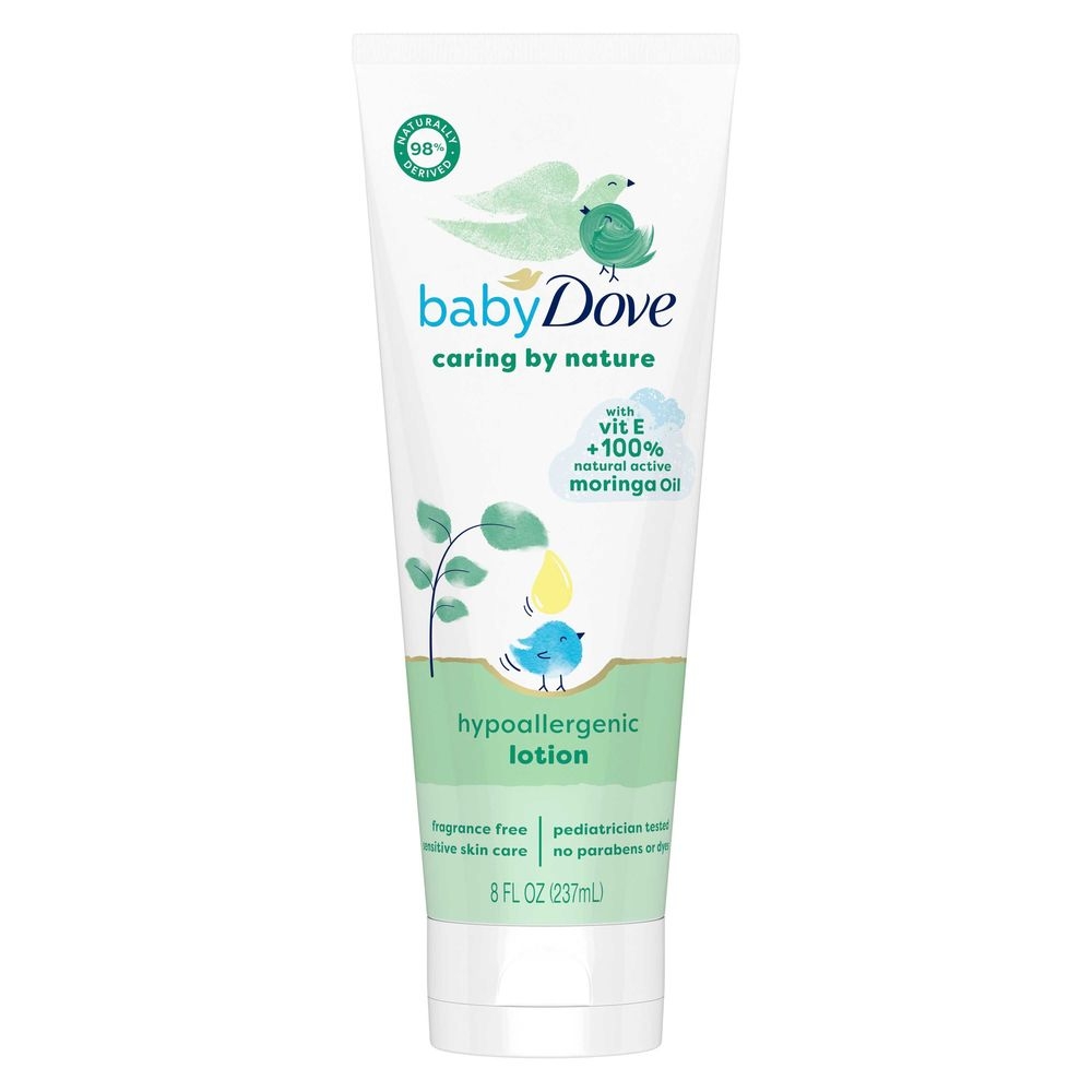 Baby Dove Caring By Nature Hypoallergenic Baby Lotion, 8 Fluid Ounce -- 6 per case