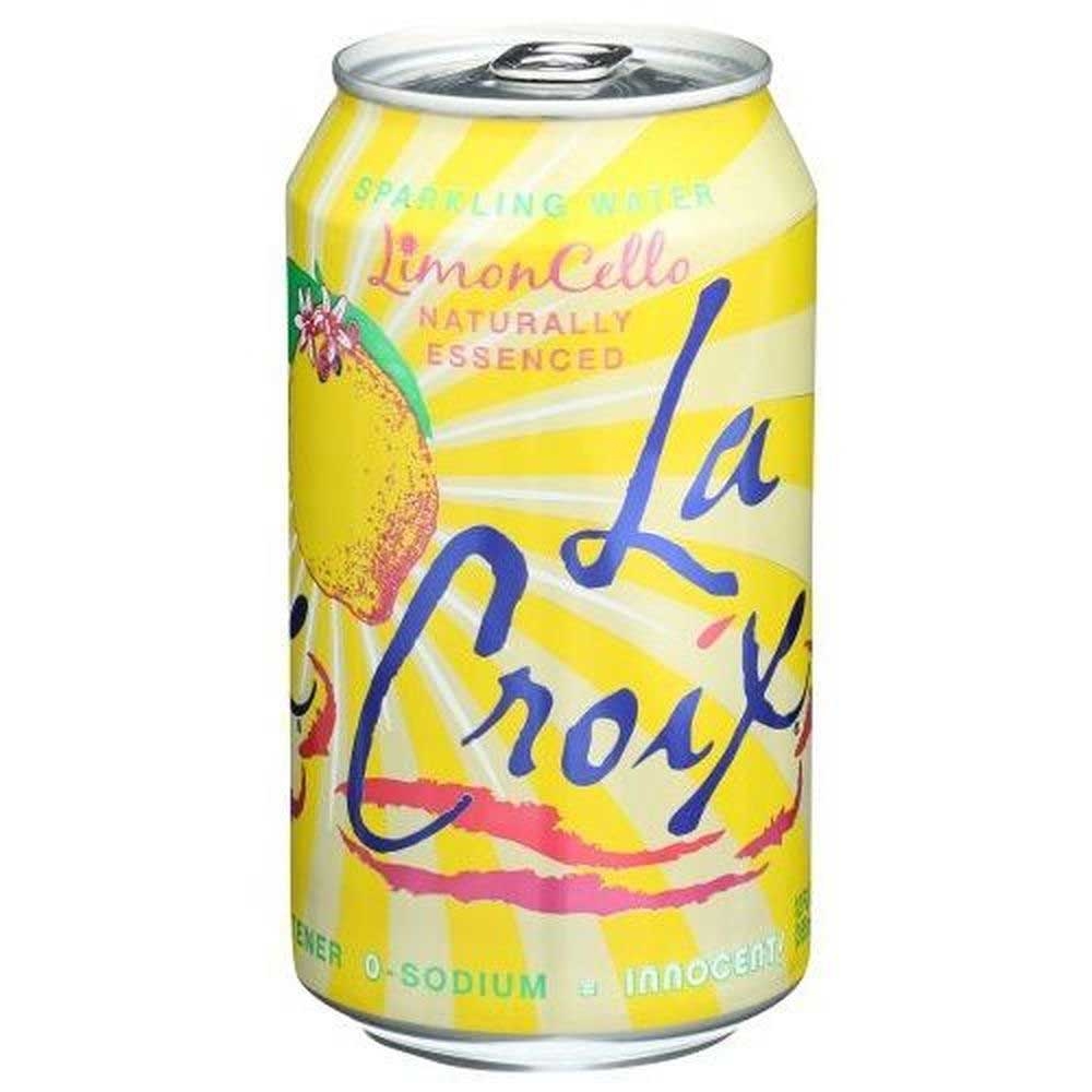 LaCroix Limoncello Sparkling Water, 12 Fluid Ounce - 8 count per pack -- 3 packs per case
