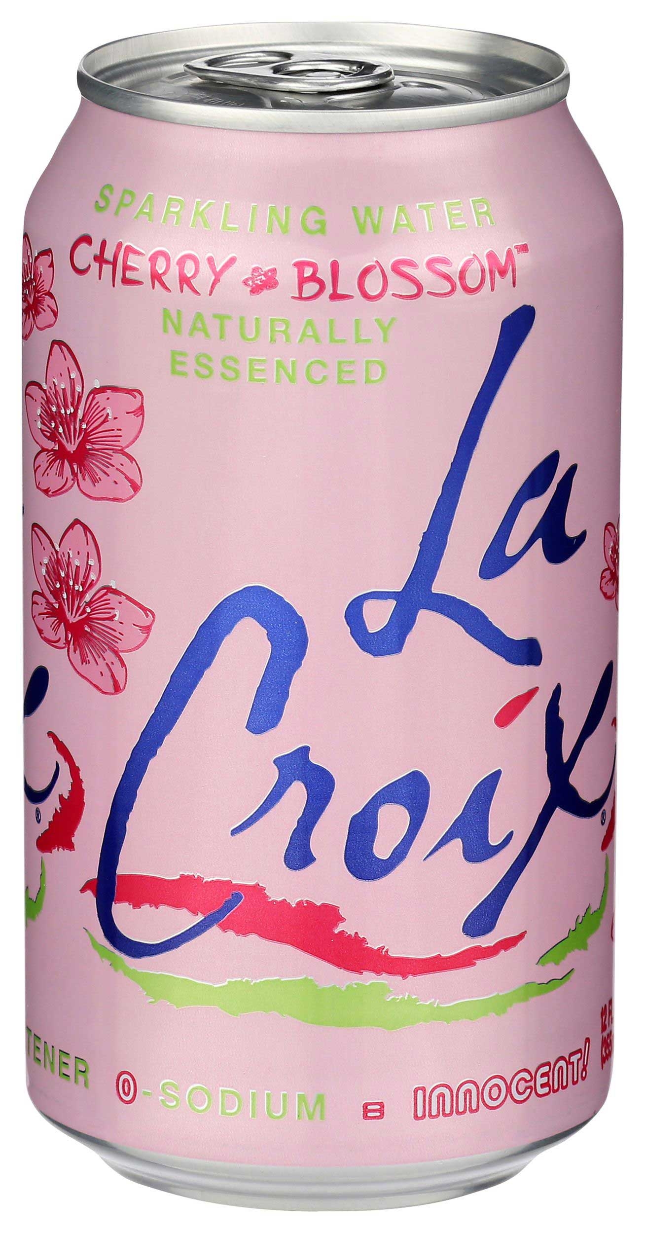 La Croix Cherry Blossom Sparkling Water, 96 Fluid Ounce -- 3 per case