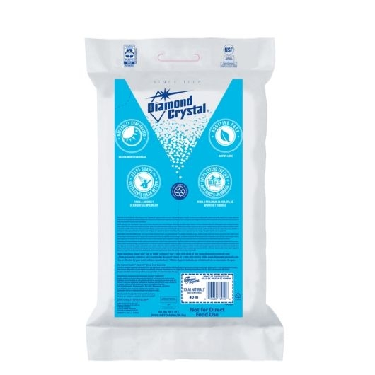 Diamond Crystal Solar Naturals Salt Crystal, 40 Pound