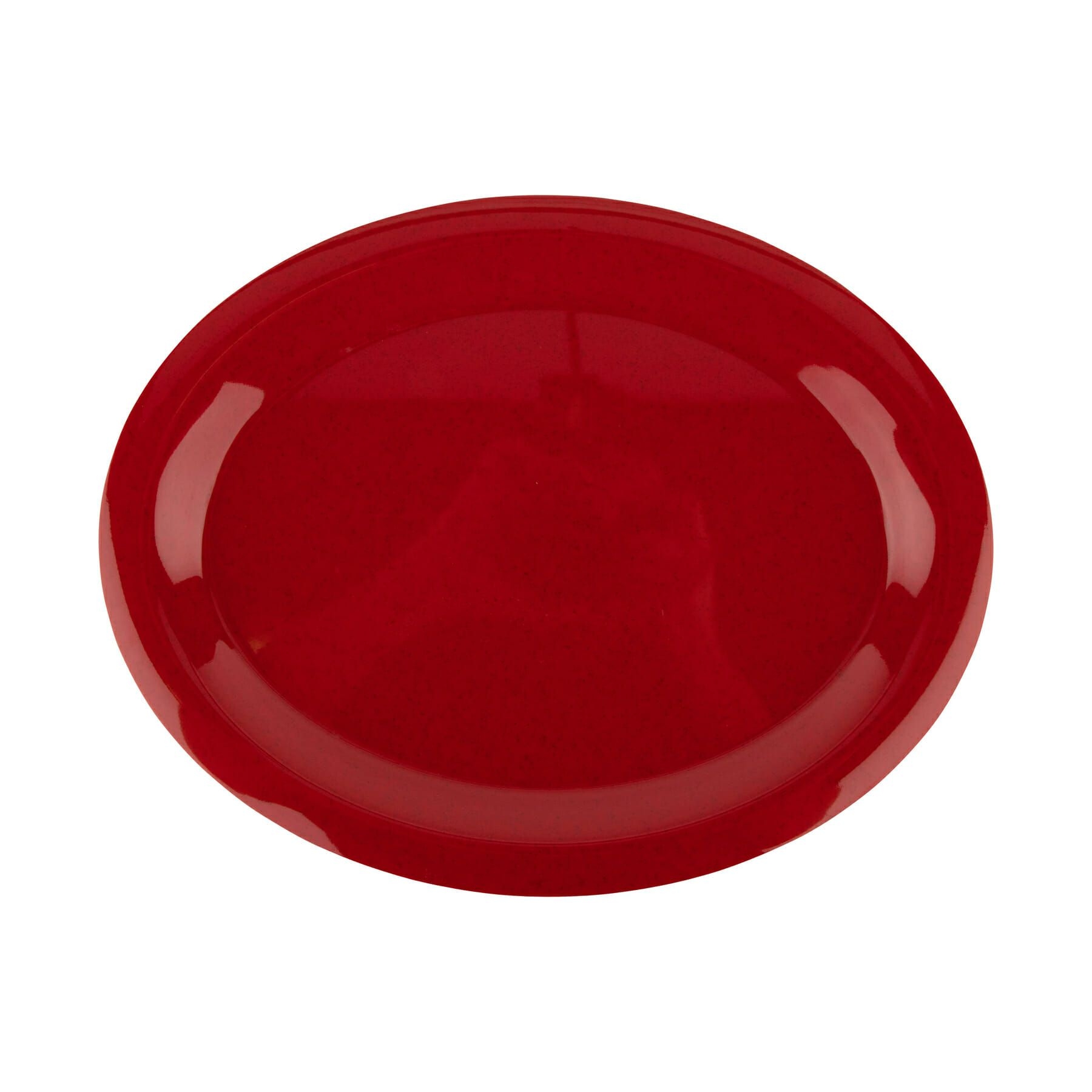GET Enterprises inc Red Sensation Melamine Oval Platter, 13.5 x 10.25 inch -- 12 per case.