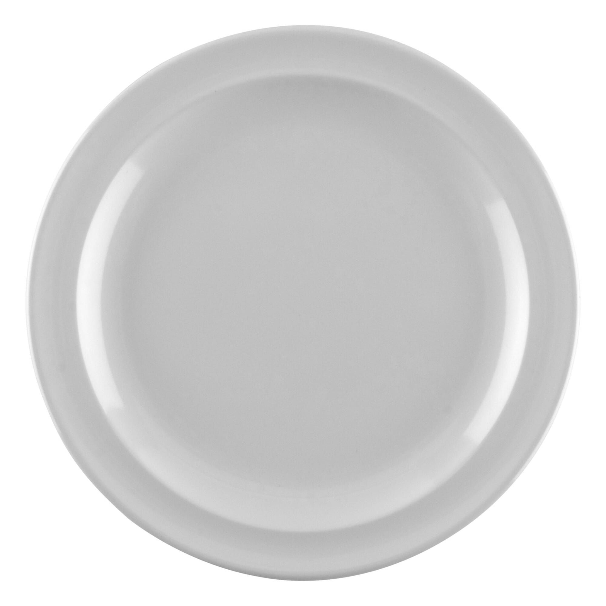 GET Enterprises inc Supermel I Melamine Round Plate, 6.5 inch -- 48 per case.