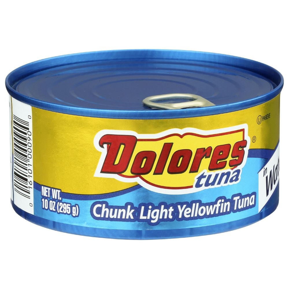 Dolores Chunk Light Yellowfin Tuna in Water, 10 Ounce -- 24 per case