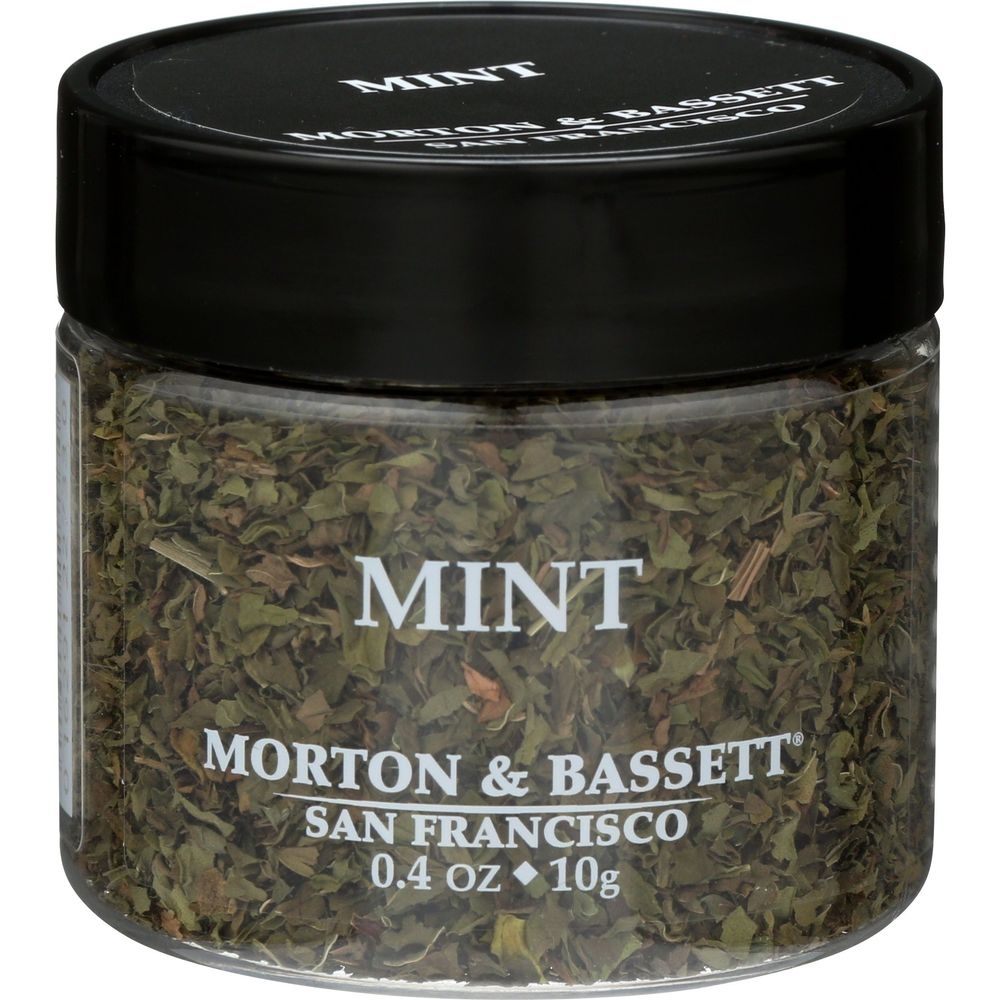 Morton and Bassett Mint Spearmint Seasoning, 0.4 Ounce -- 3 per case