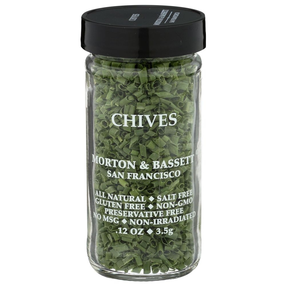 Morton and Bassett Chives, 0.12 Ounce -- 3 per case