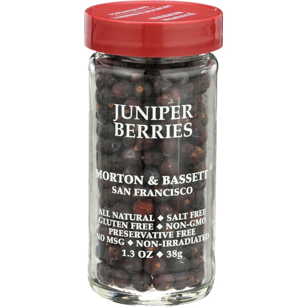 Morton and Bassett Juniper Berries, 1.3 Ounce -- 3 per case