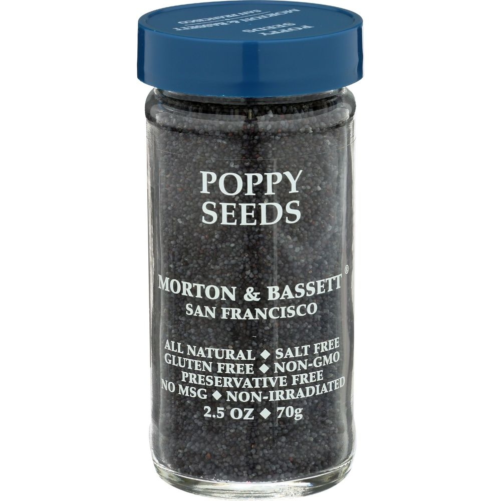 Morton and Bassett Poppy Seed, 2.5 Ounce -- 3 per case