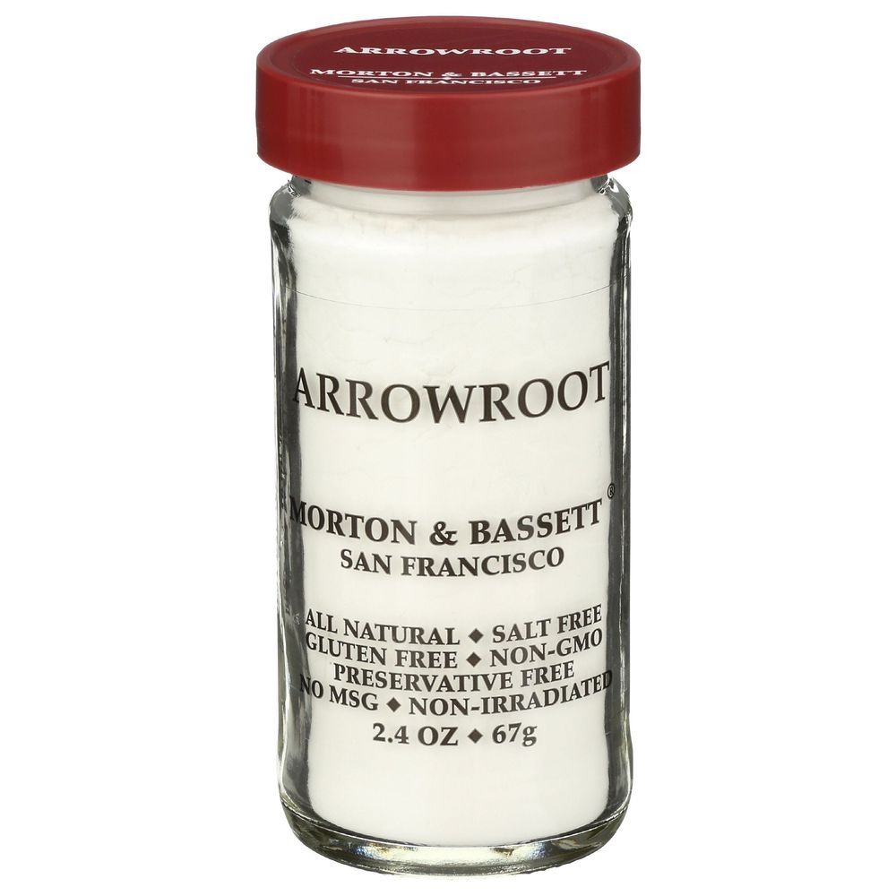Morton and Bassett Arrowroot, 2.4 Ounce -- 3 per case