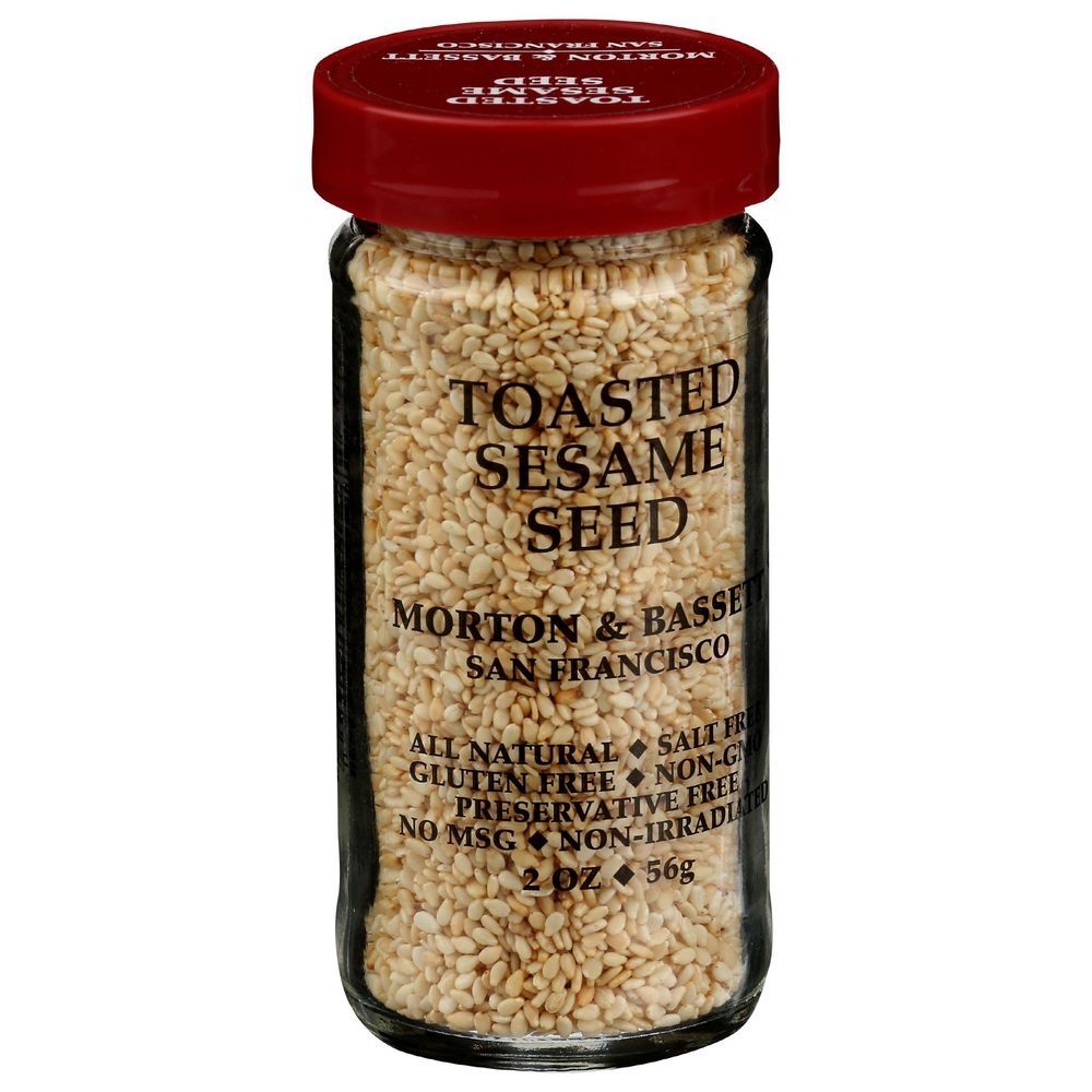 Morton and Bassett Toasted Sesame Seeds, 2 Ounce -- 3 per case