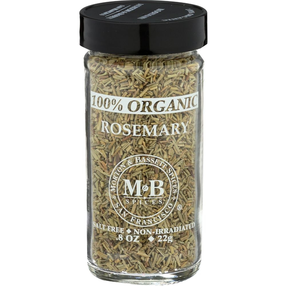 Morton and Bassett Organic Rosemary, 0.8 Ounce -- 3 per case