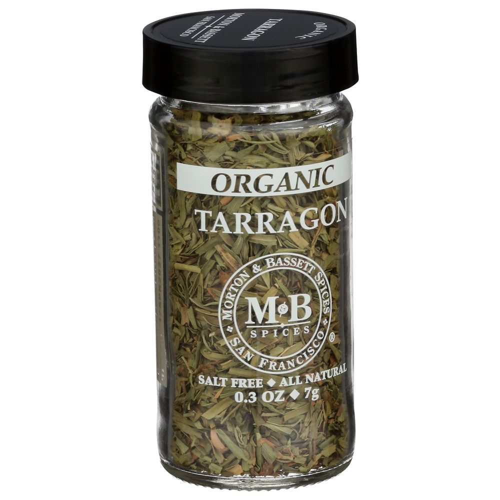 Morton and Bassett Organic Tarragon Seasoning, 0.3 Ounce -- 3 per case