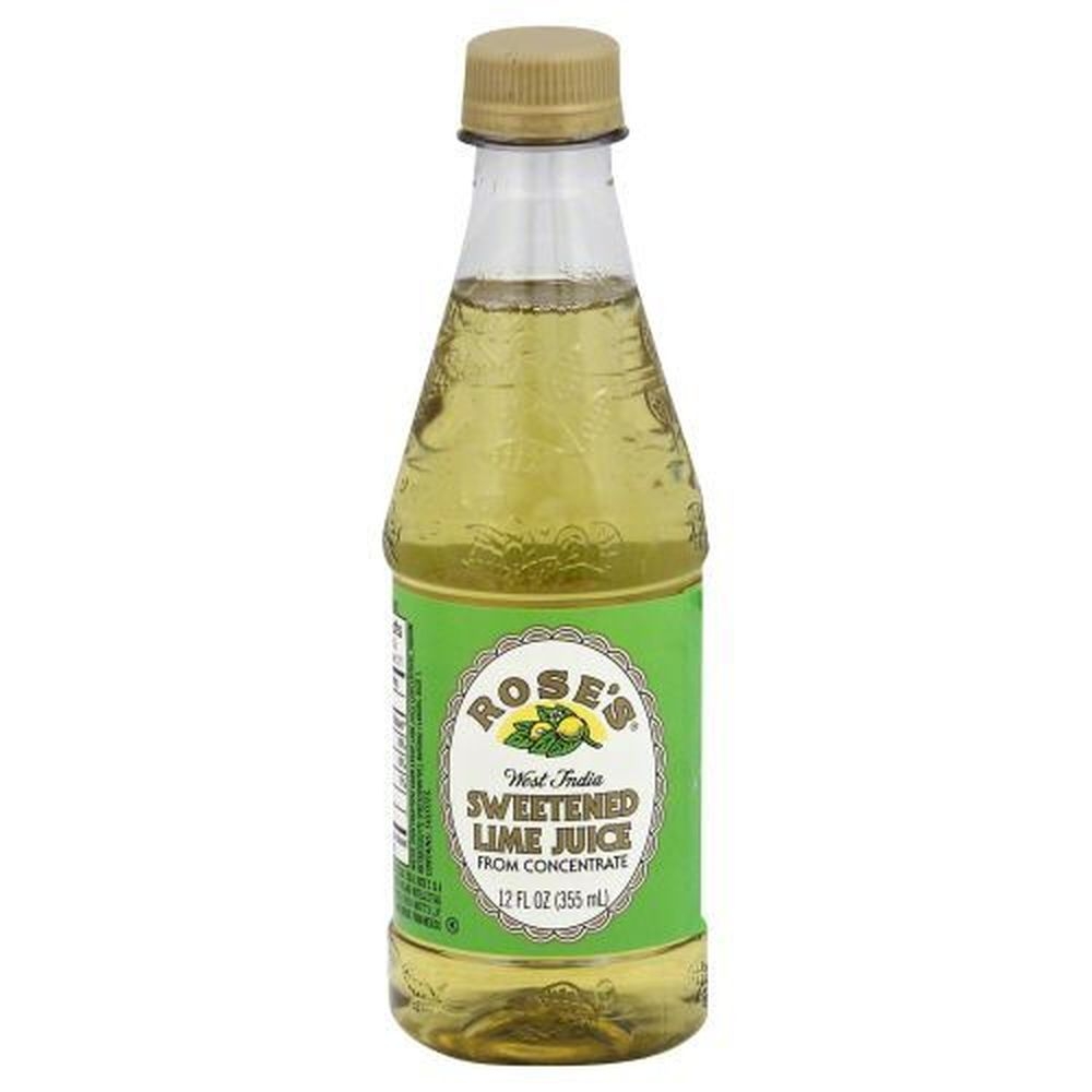 Roses Sweetened Lime Juice, 12 Fluid Ounce -- 6 per case