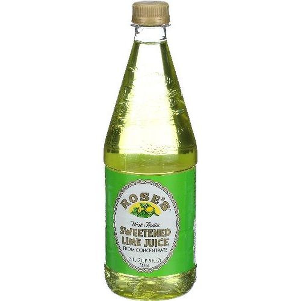 Roses Sweetened Lime Juice, 25 Fluid Ounce -- 12 per case