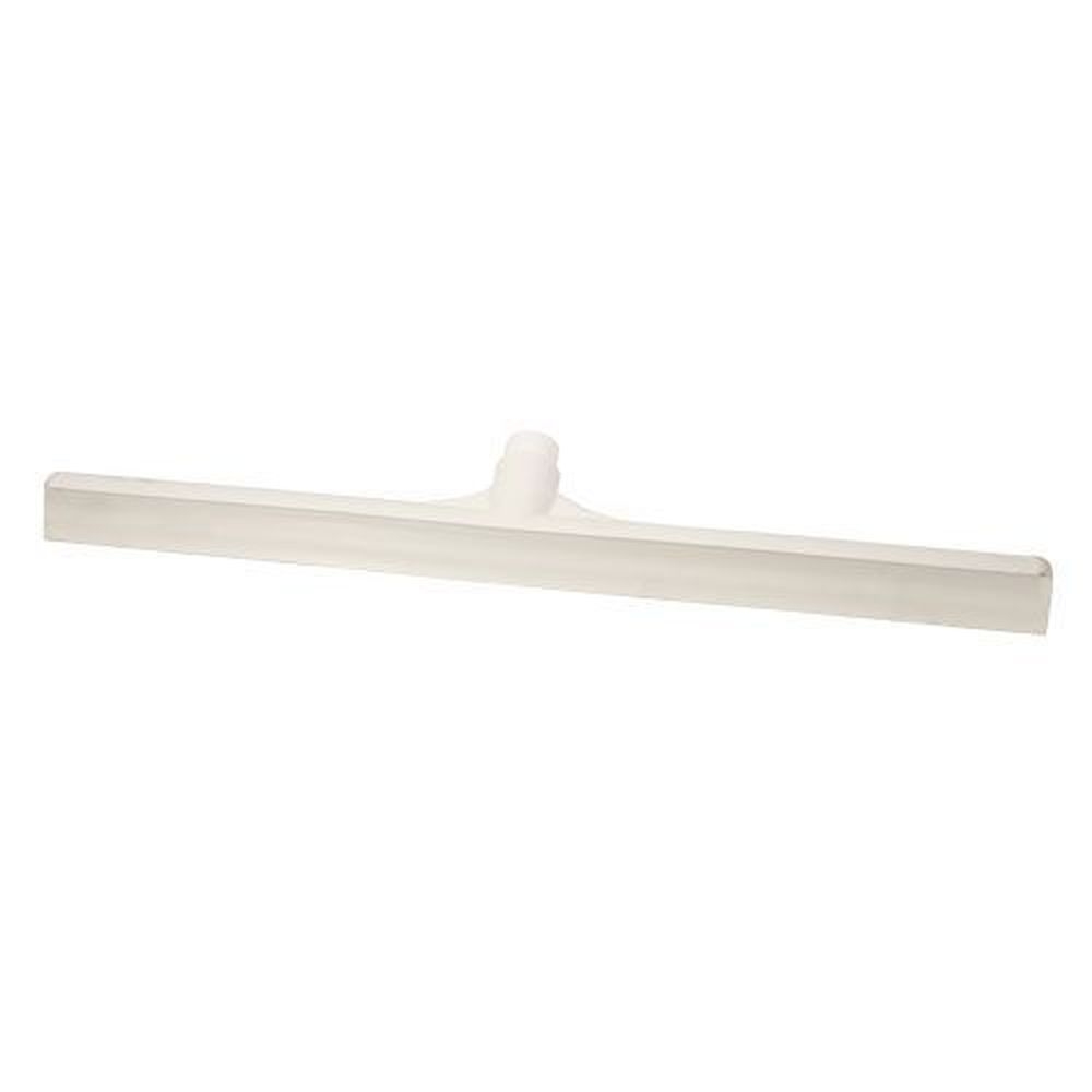 Carlisle 3656802 Sparta White Thermoplastic Rubber Single Blade Floor Squeegee, 24 inch Length