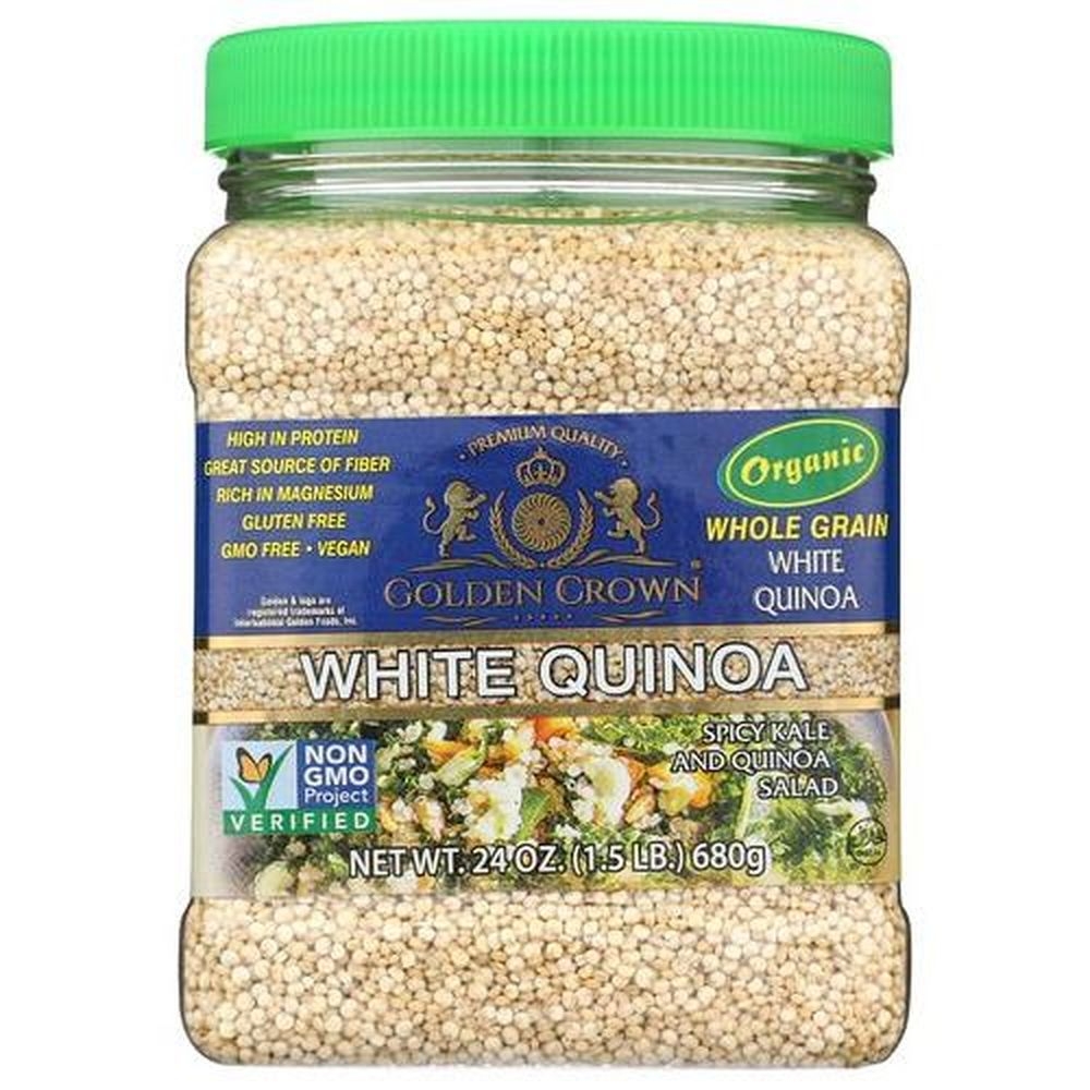Golden Crown White Quinoa, 24 Ounce -- 4 per case