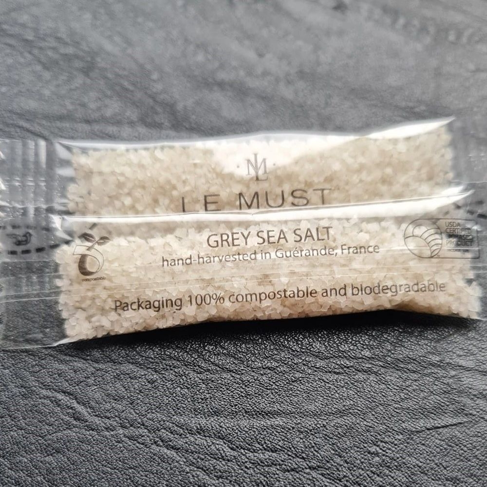 Le Must All Natural French Guerande Sea Salt, 2 Gram -- 1000 per case