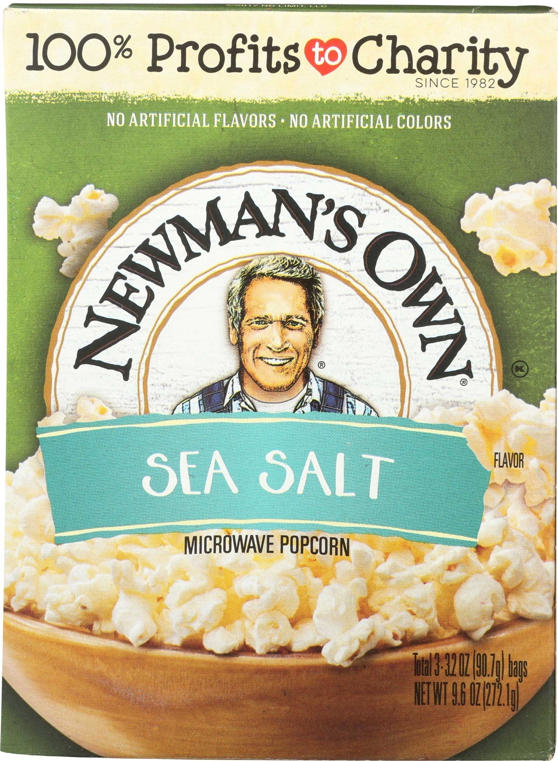 Newmans Own Microwave Popcorn, 10.5 Ounce -- 12 per case