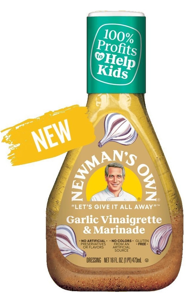 Newmans Own Garlic Vinaigrette and Marinade Dressing, 16 Ounce -- 6 per case