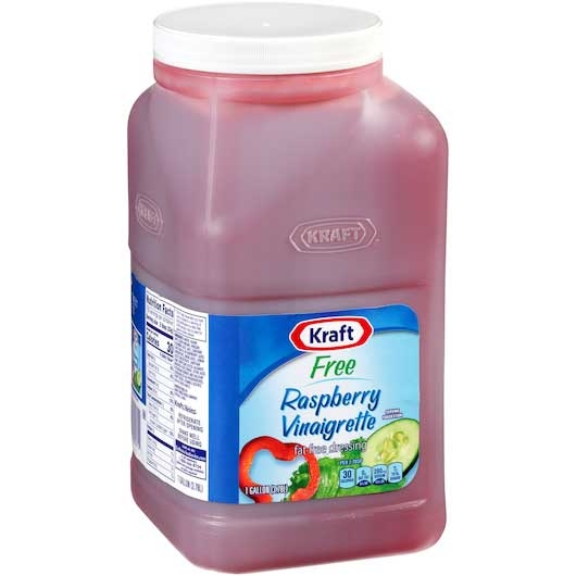 Kraft Fat Free Raspberry Vinaigrette Dressing, 1 Gallon