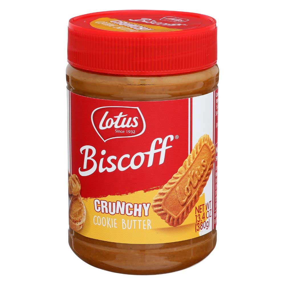 Biscoff Peanut Butter Almond Crunchy Spread, 13.4 Ounce -- 8 per case.